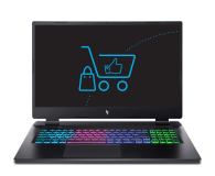 Acer Nitro 17 R7-8845HS/16GB/1TB RTX4070 165Hz QHD - 1243398 - zdjęcie 1
